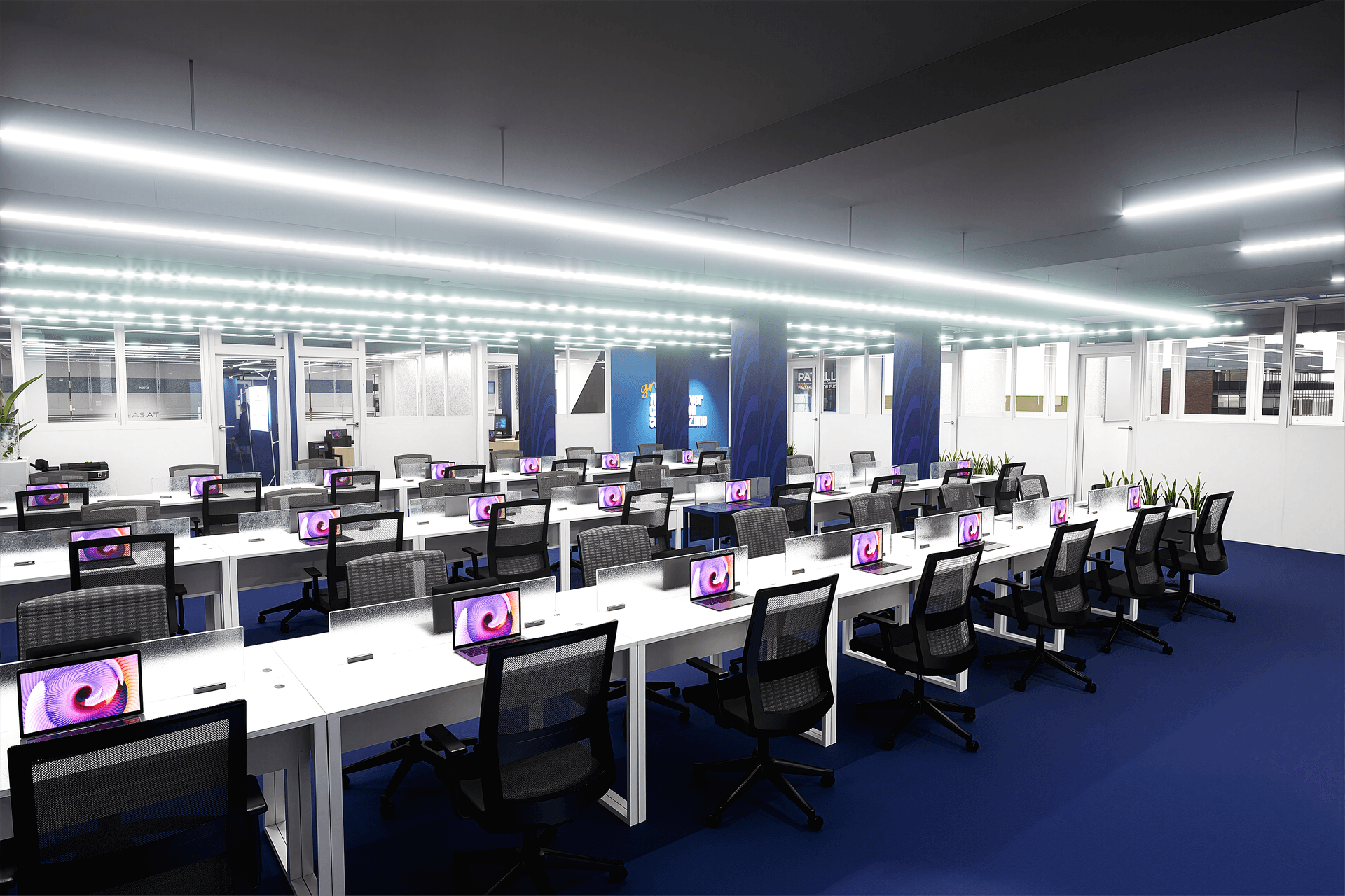 Open-Plan Workstations