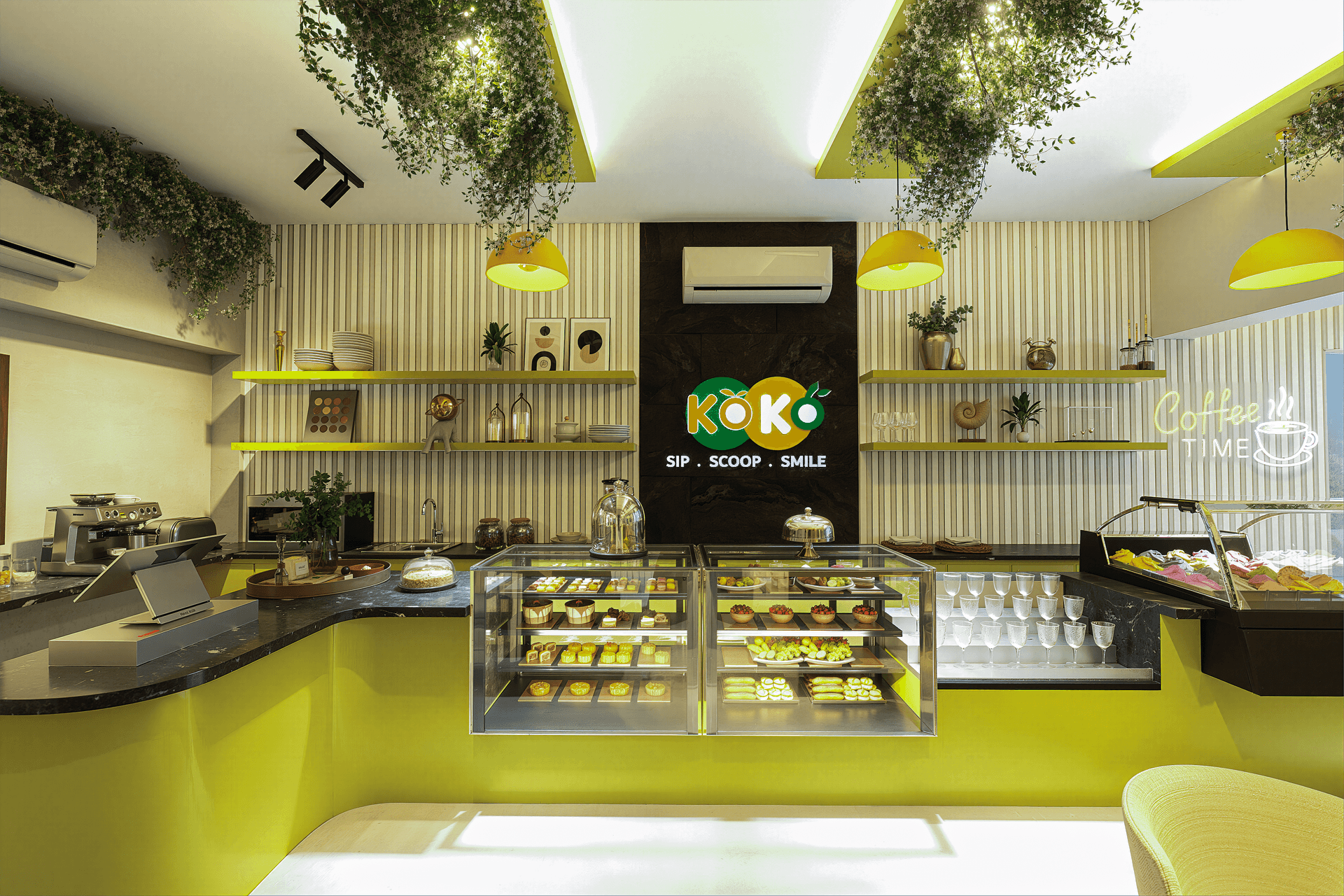 KOKO Café Service Counter