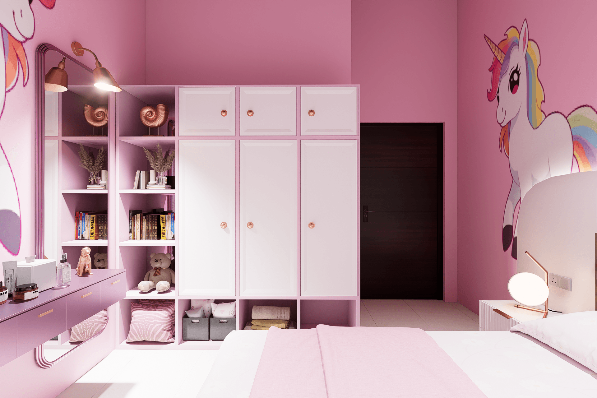 Kids' Bedroom — Unicorn Theme