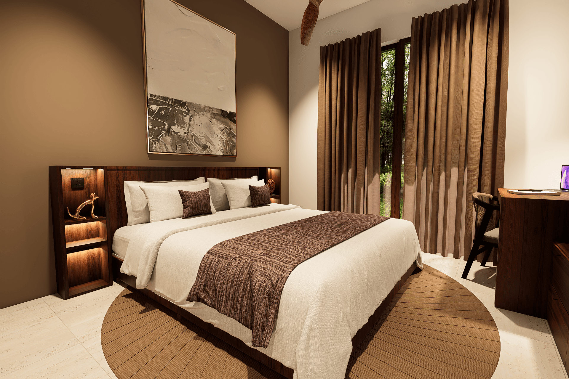 Guest Bedroom & Dressing Corner