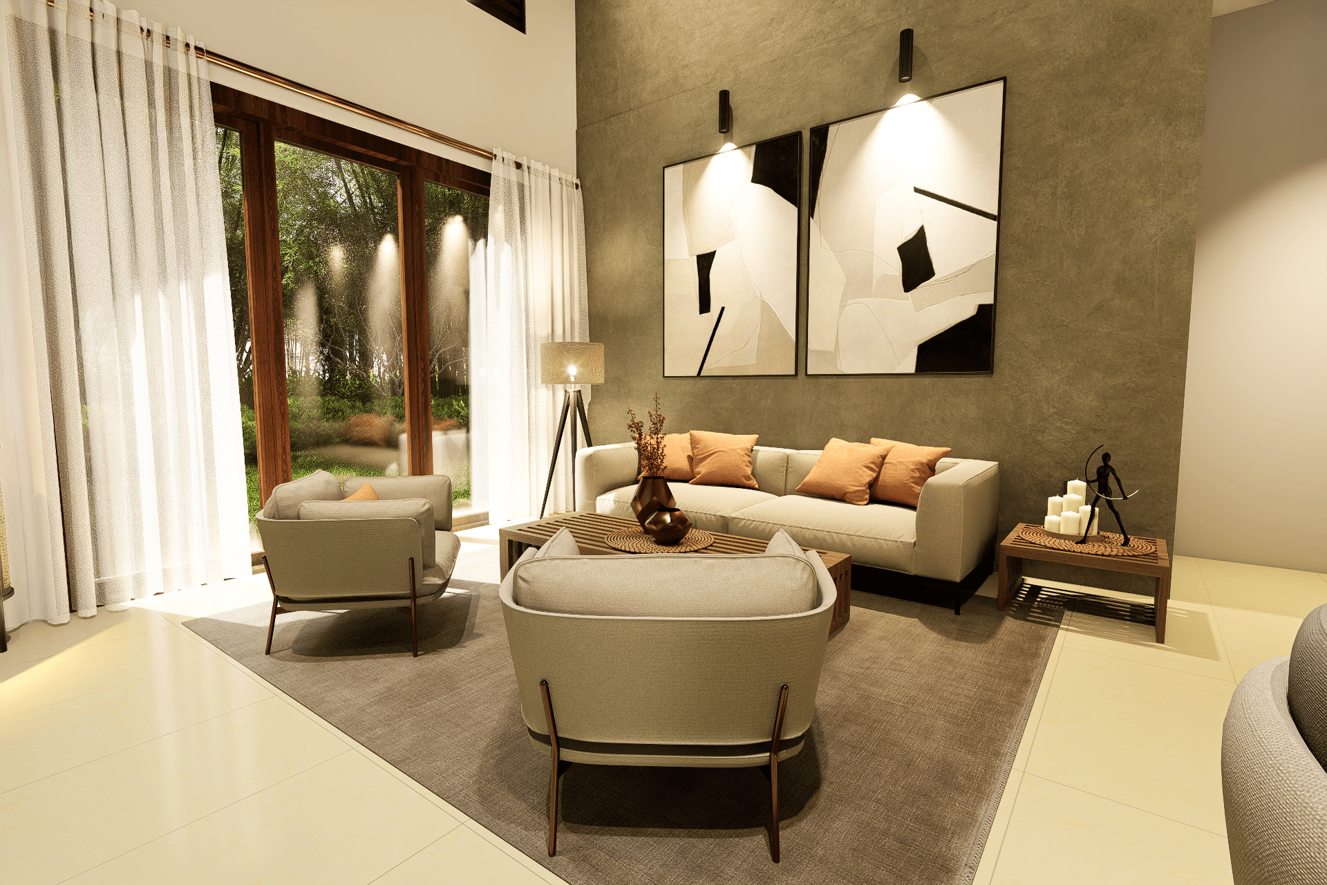 Lounge Seating Arrangement
