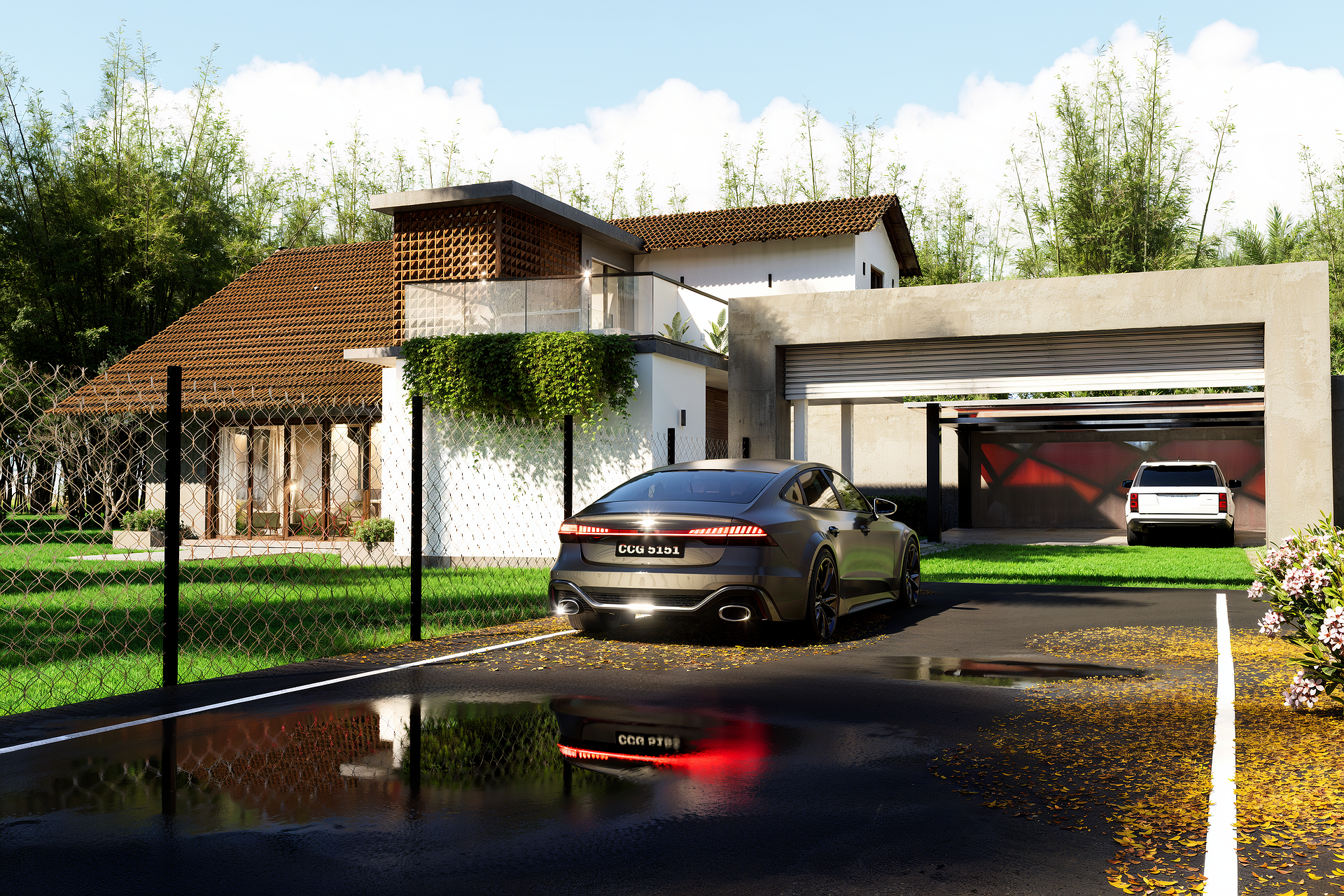 Carport & Driveway Approach