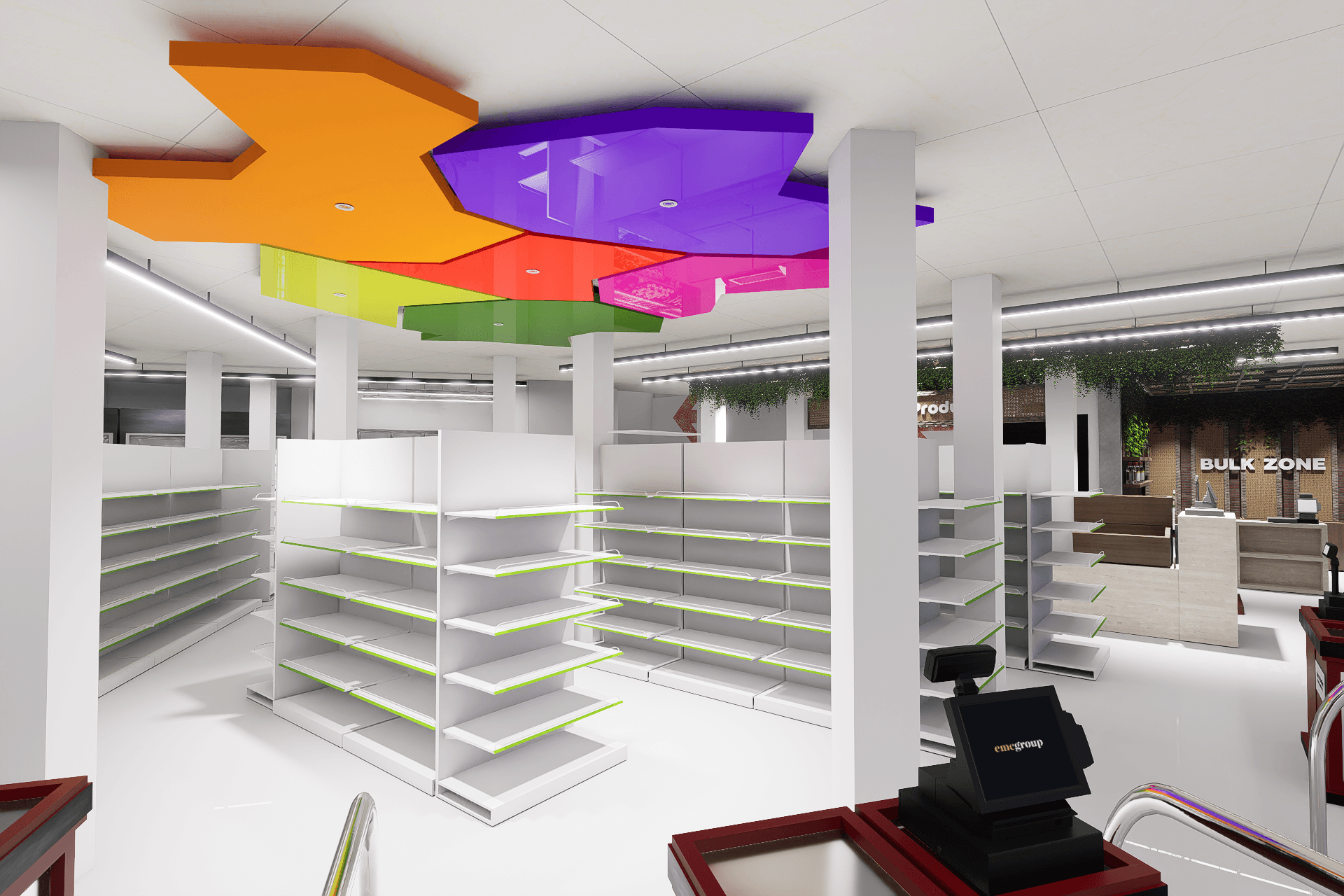 Store Interior Shell